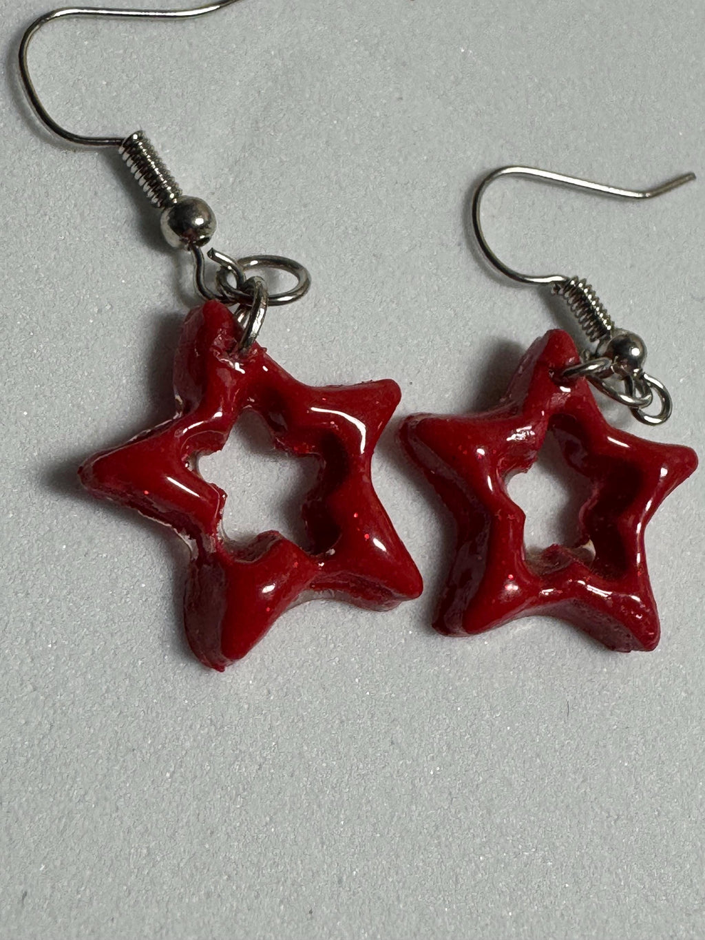 Star Clay Earrings