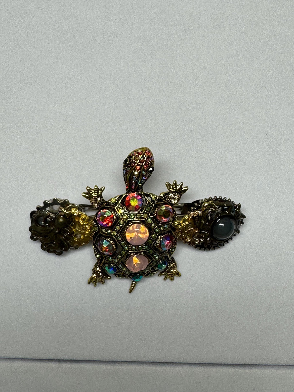 Turtle Metal Barrette