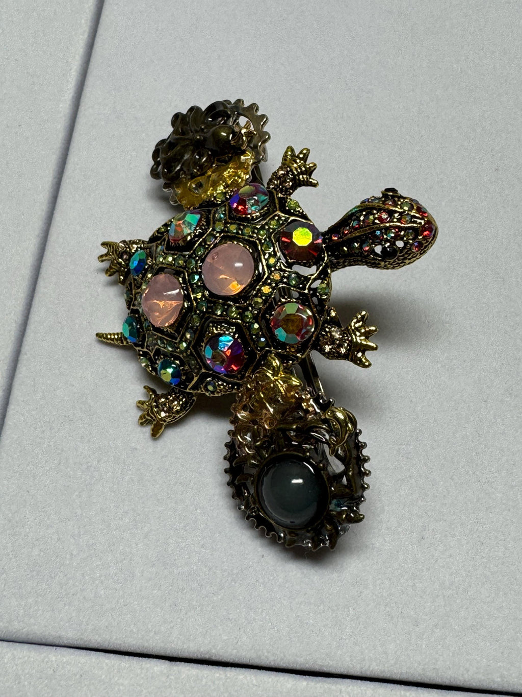 Turtle Metal Barrette