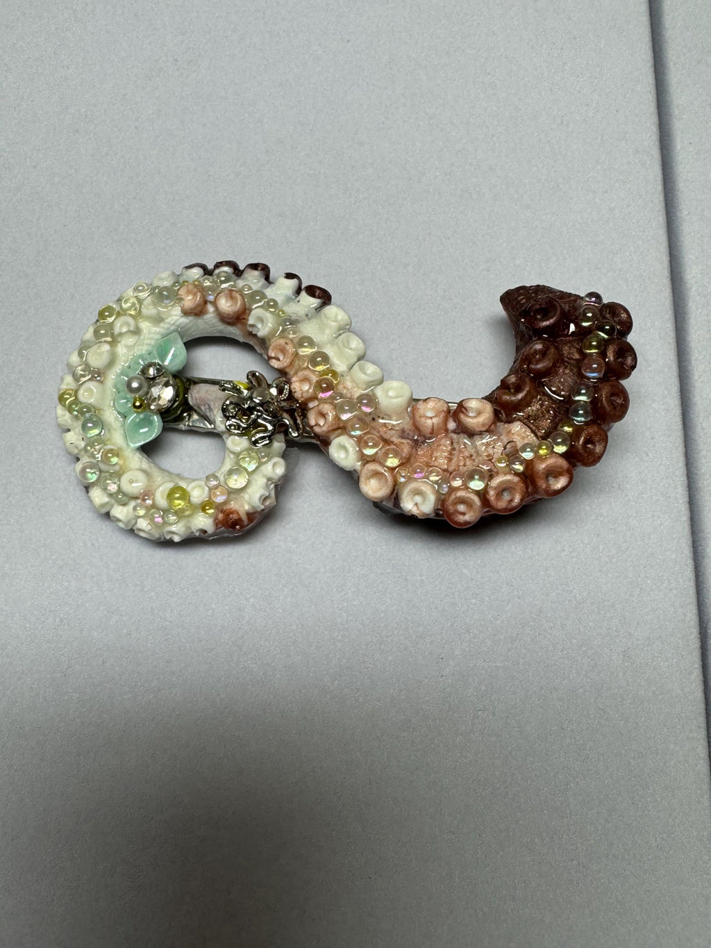 Resin Octopus Tentacles Hair Clips Barrettes