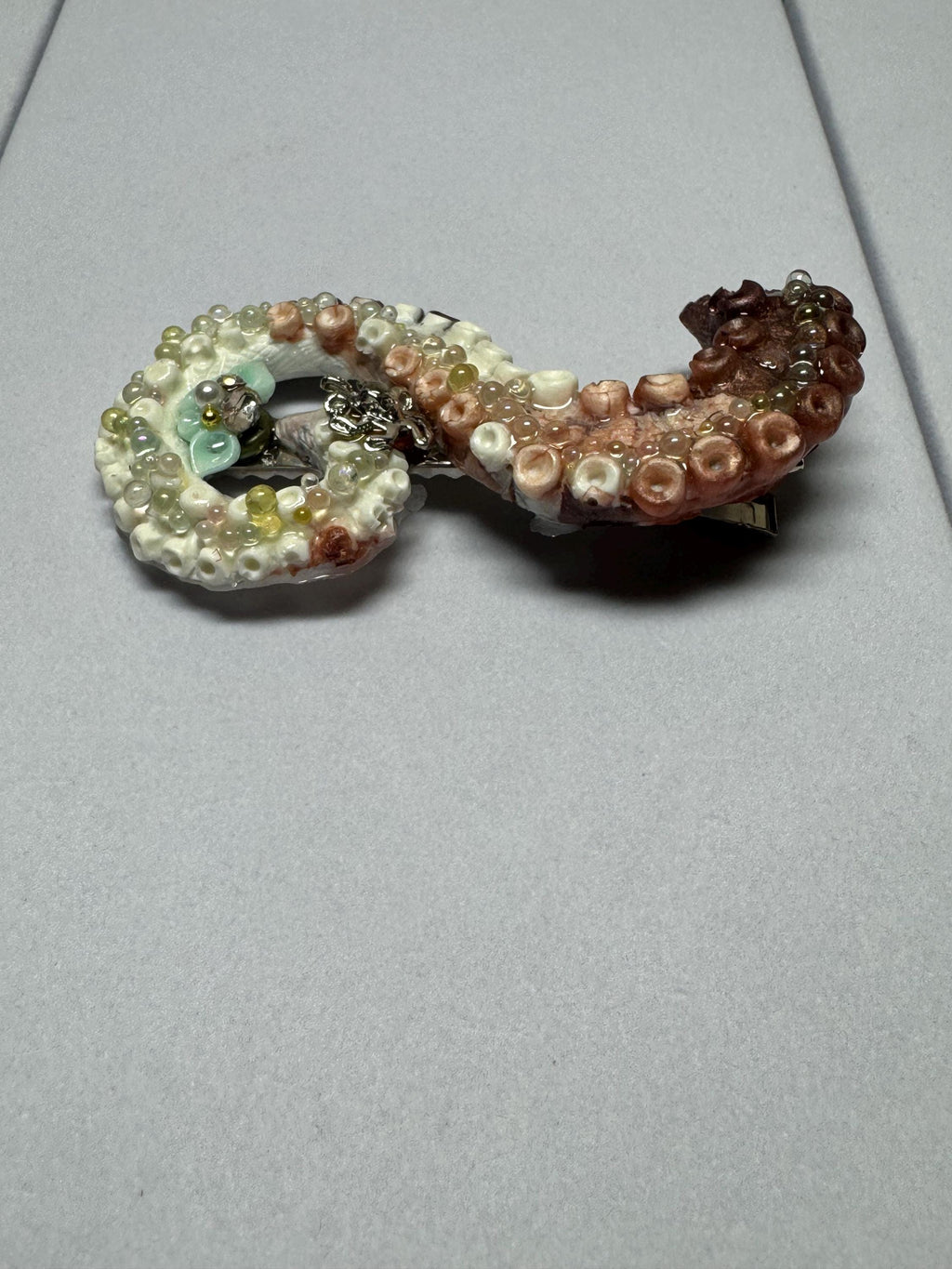 Resin Octopus Tentacles Hair Clips Barrettes