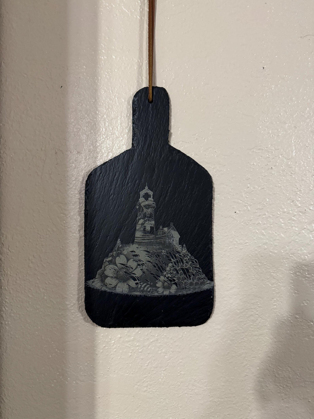 Slate Hanging Pictures, Fishing, Hamster, Flowers, Lighthouse,