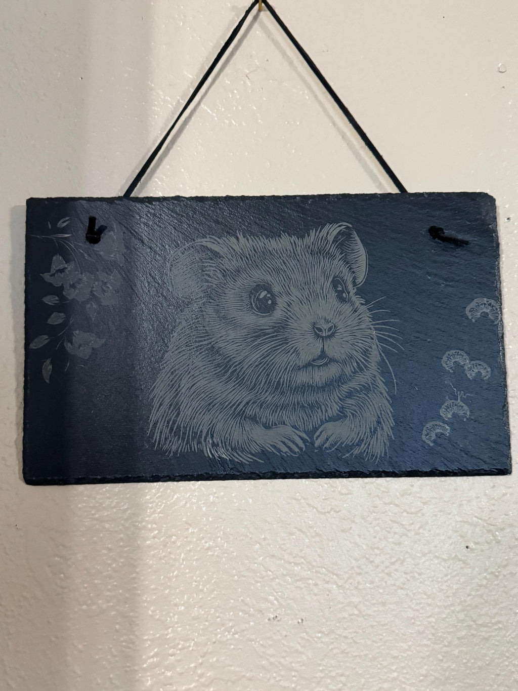 Slate Hanging Pictures, Fishing, Hamster, Flowers, Lighthouse,