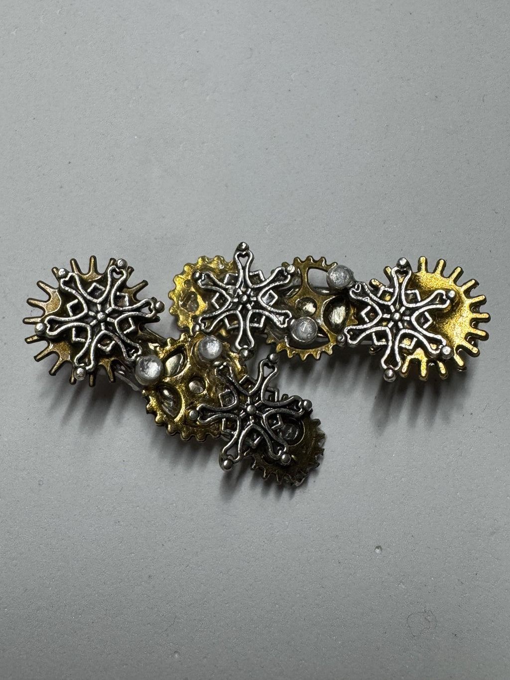 Tiny Metal Hair Clip Sets, Clover, Skulls and Snowflakes