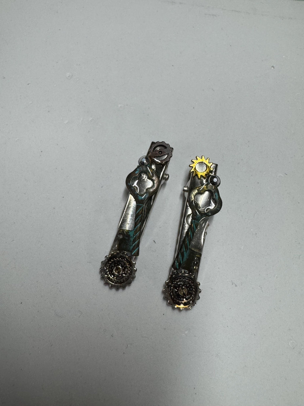 Steampunk Tiny Metal Hair clip Sets