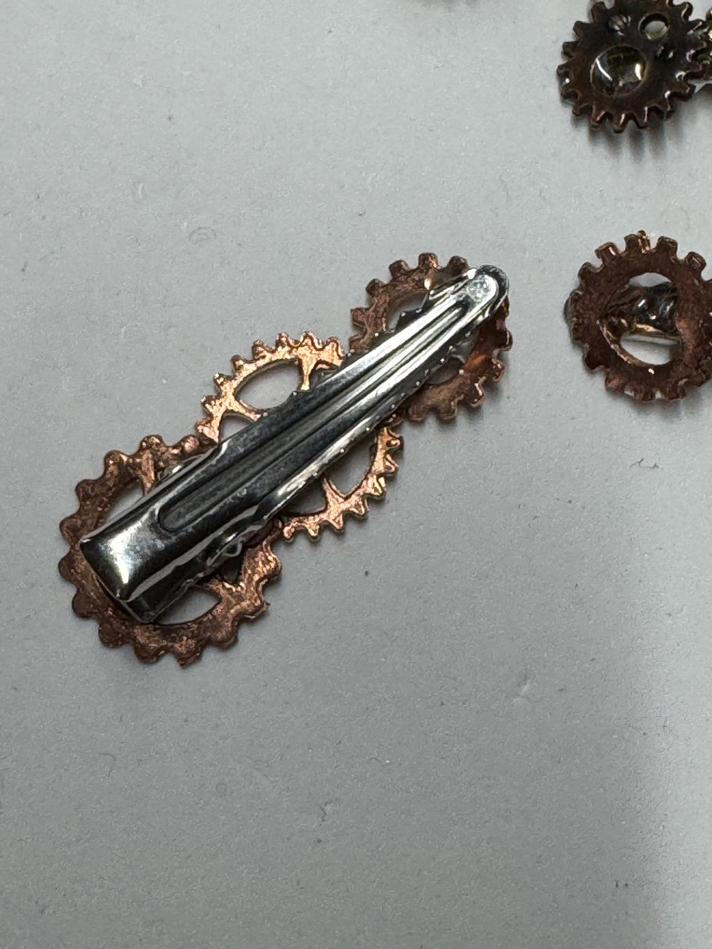 Steampunk Tiny Metal Hair clip Sets