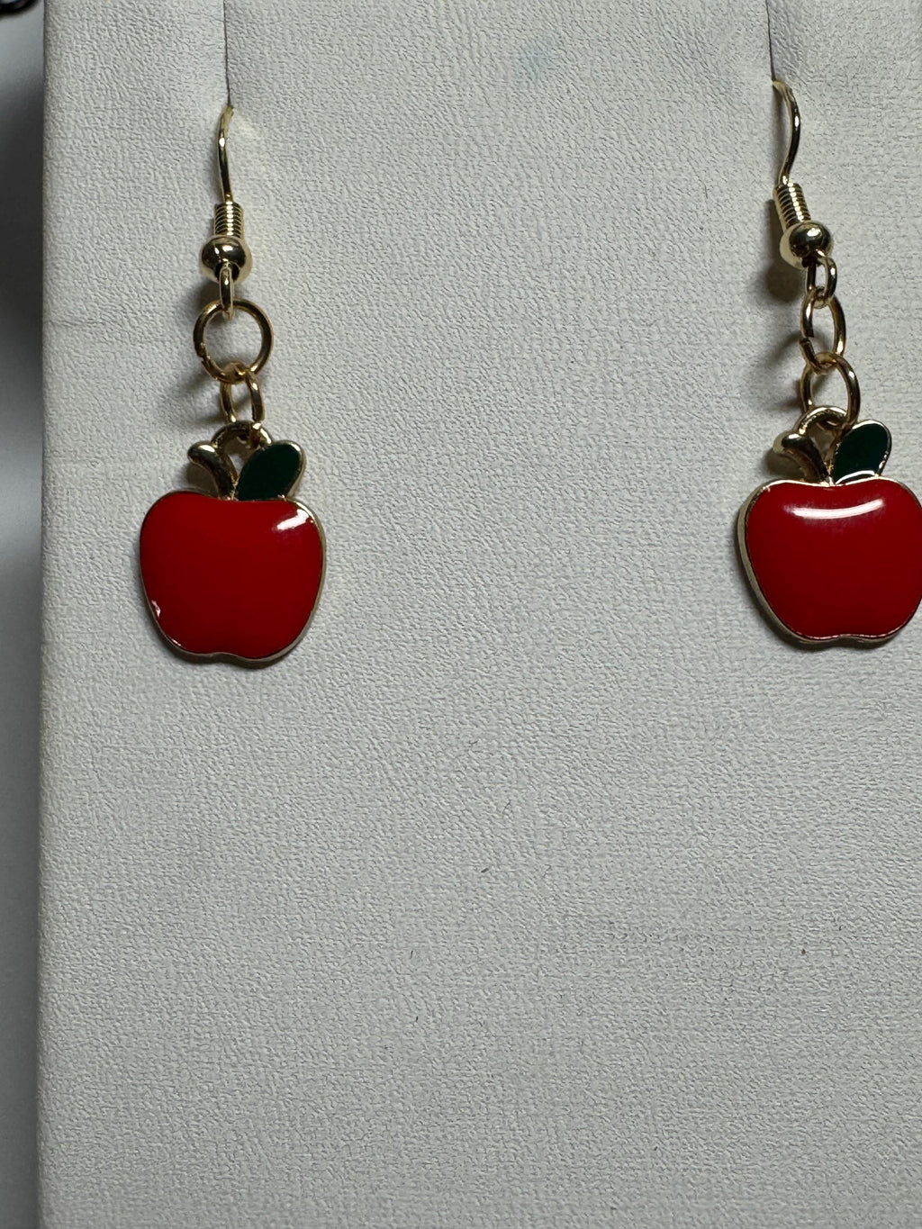 Apple Earrings Red or Green