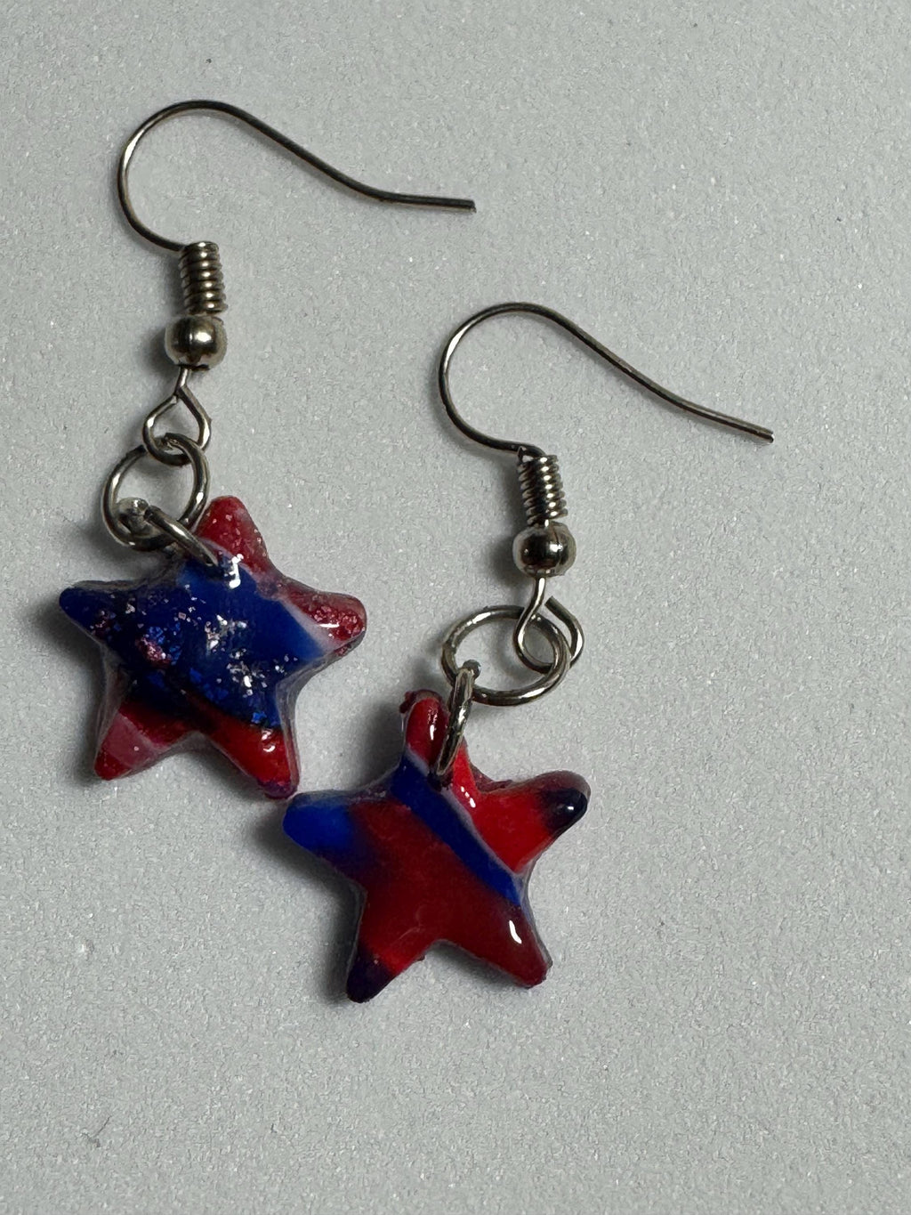 Star Clay Earrings