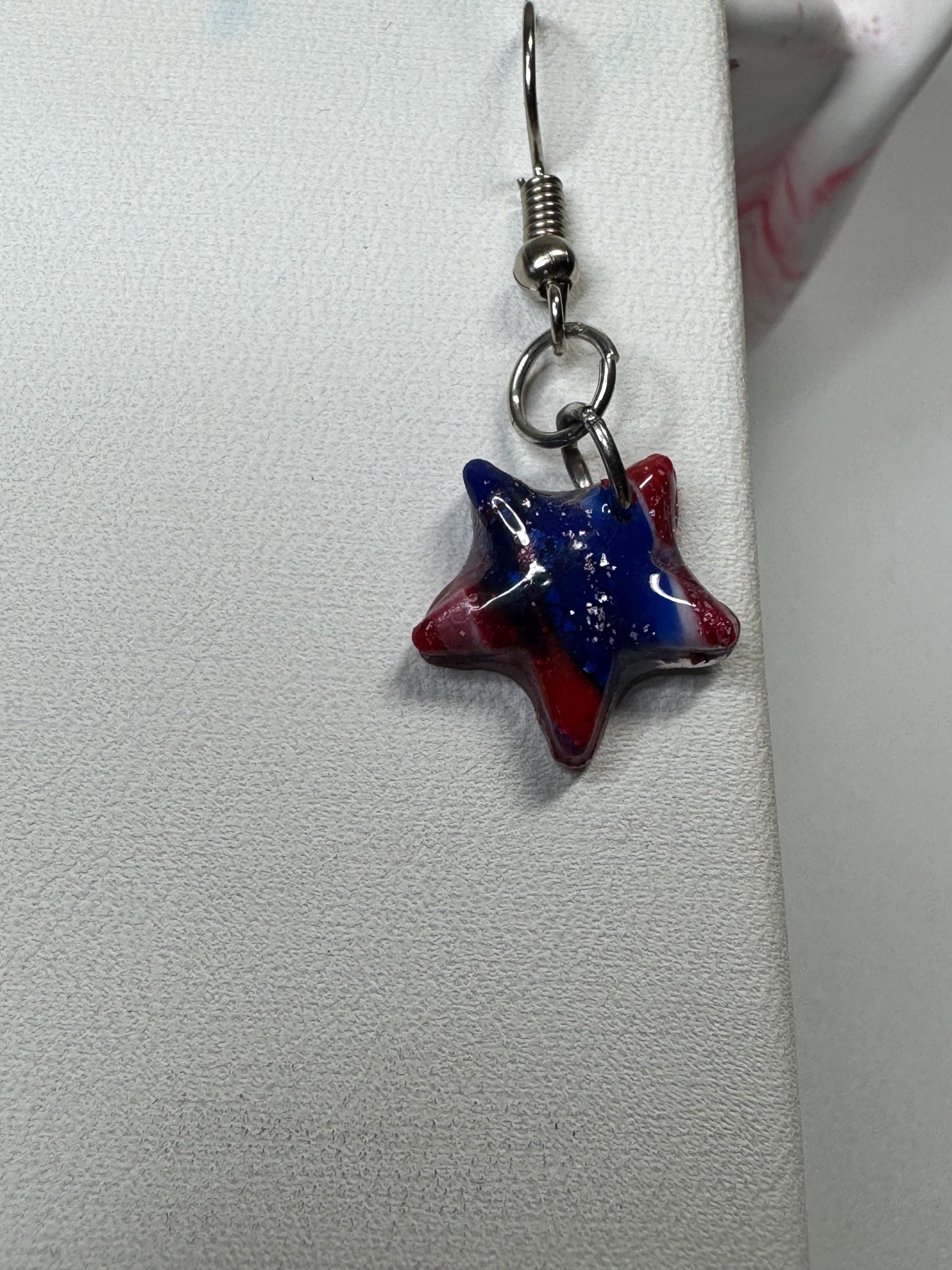 Star Clay Earrings