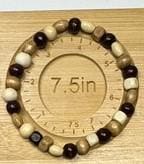 Wooden Beaded Bracelets Stretchy