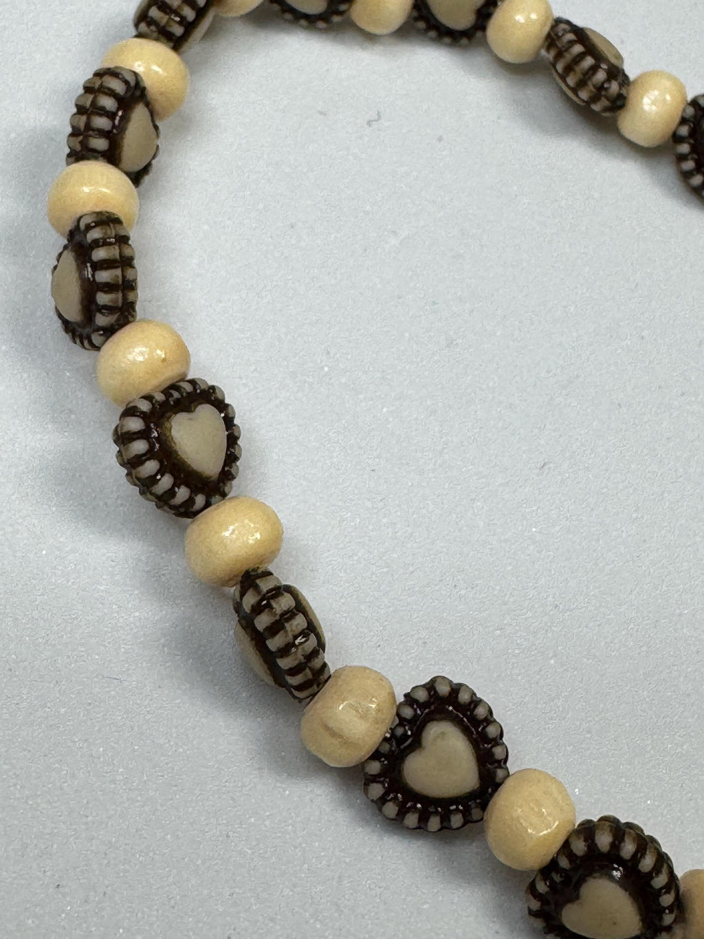 Heart Beaded Stretchy Bracelets