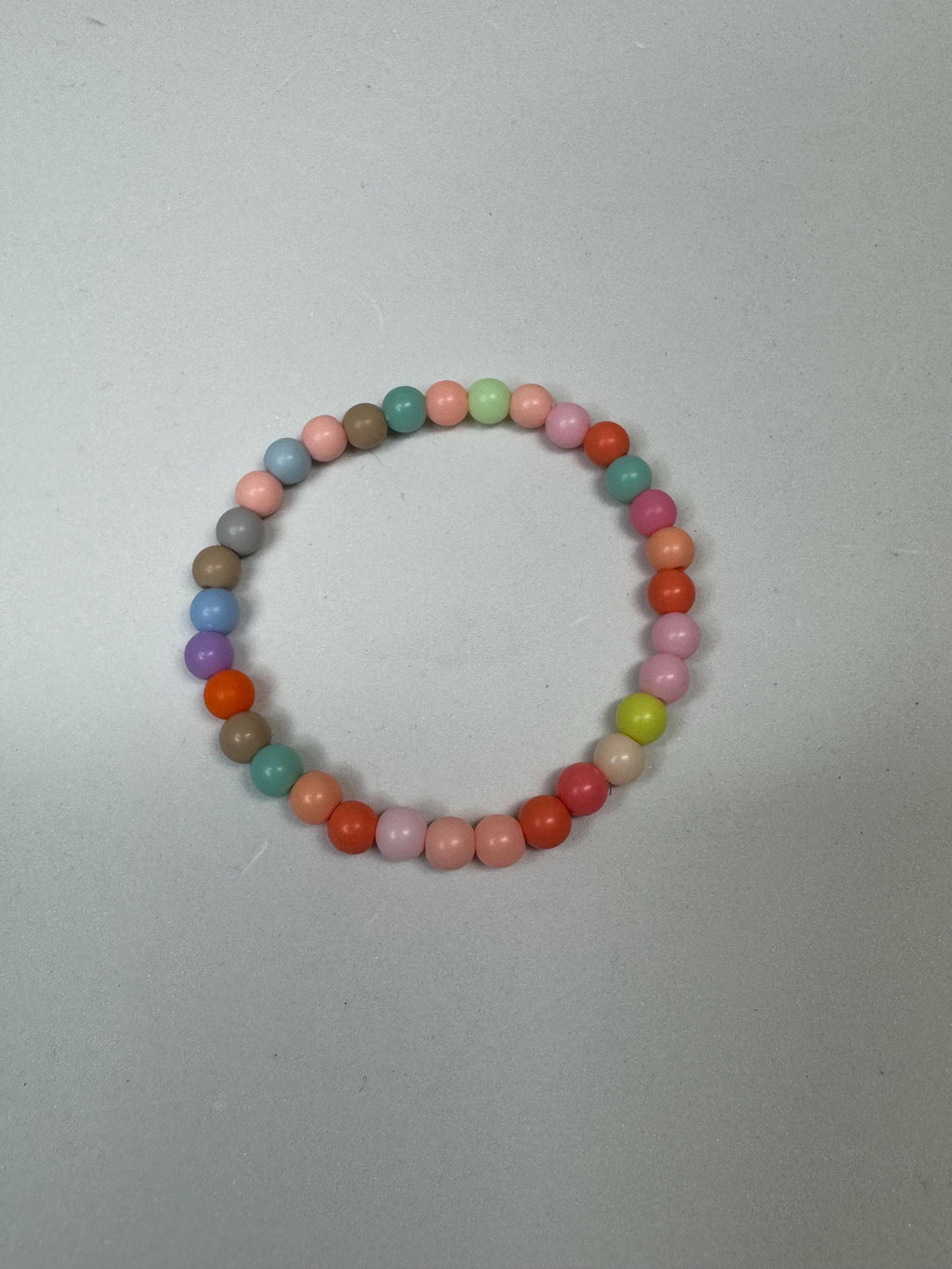 Spring Plastic Beaded Stretchy Bracelets