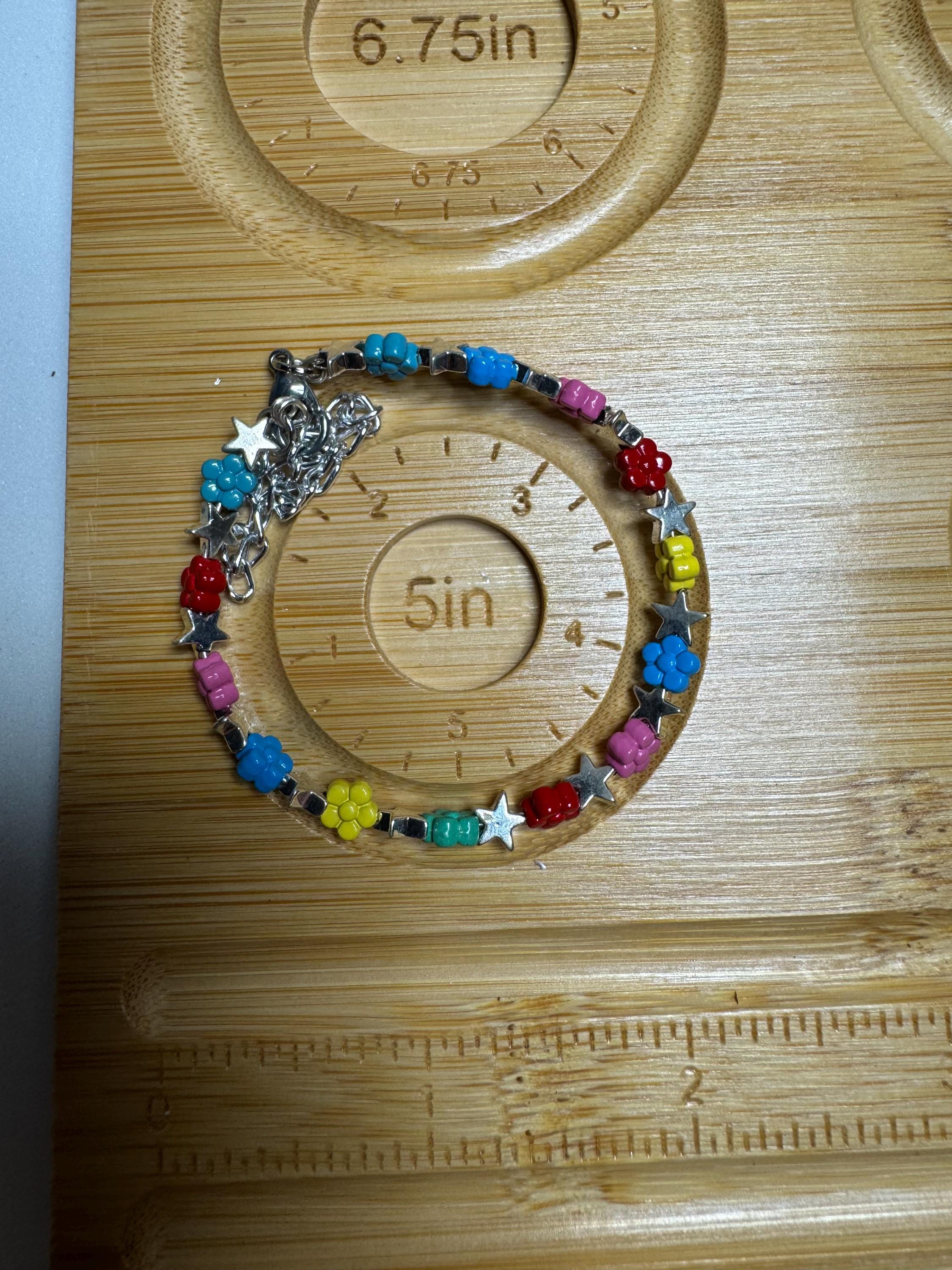 Metal Beaded adjustable Bracelets