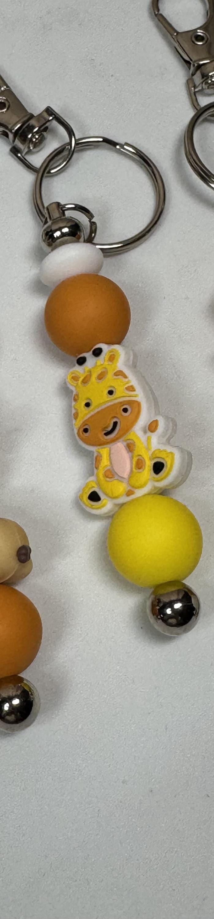 Sunflower and or Giraffe Keychains