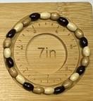 Wooden Beaded Bracelets Stretchy