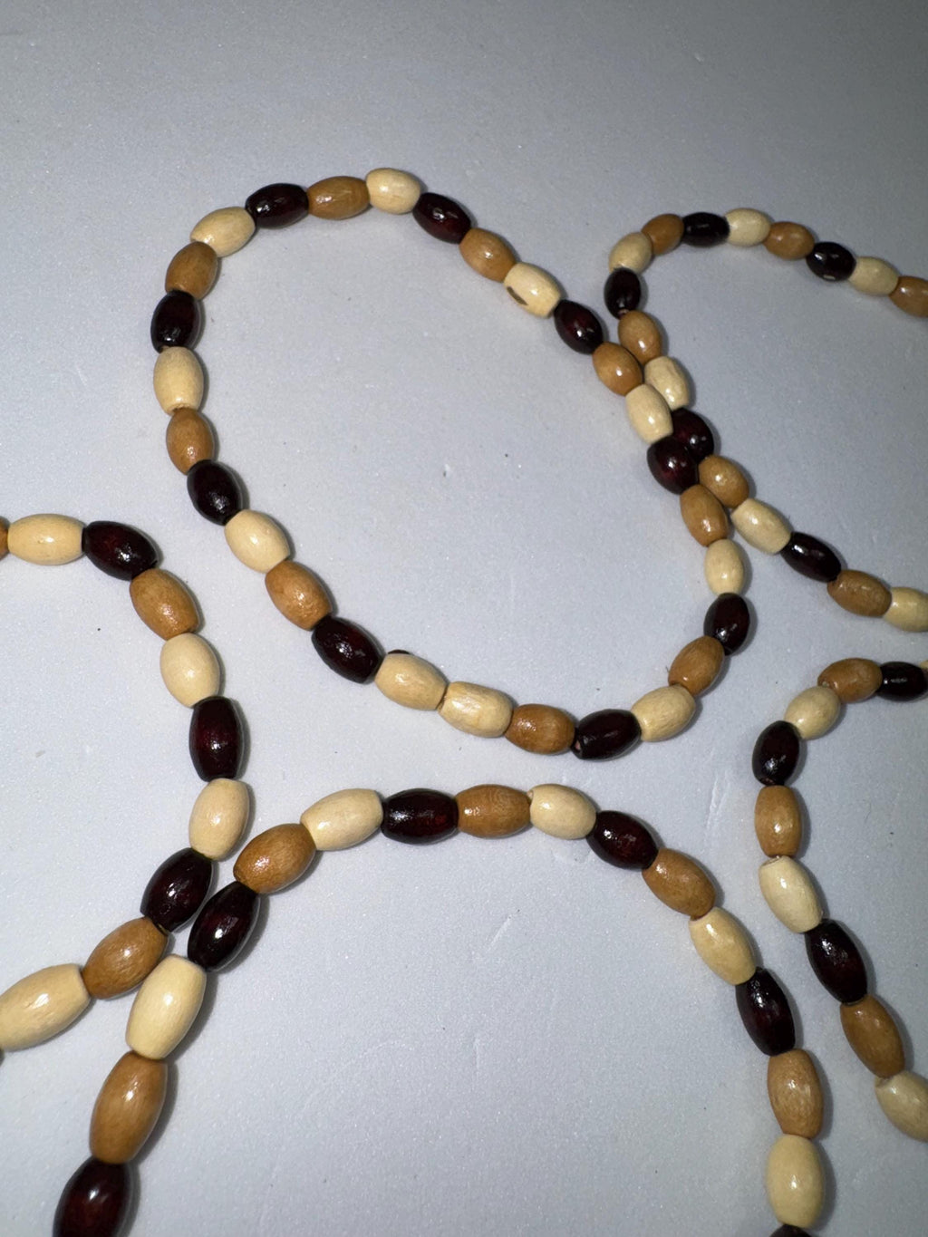 Wooden Beaded Bracelets Stretchy