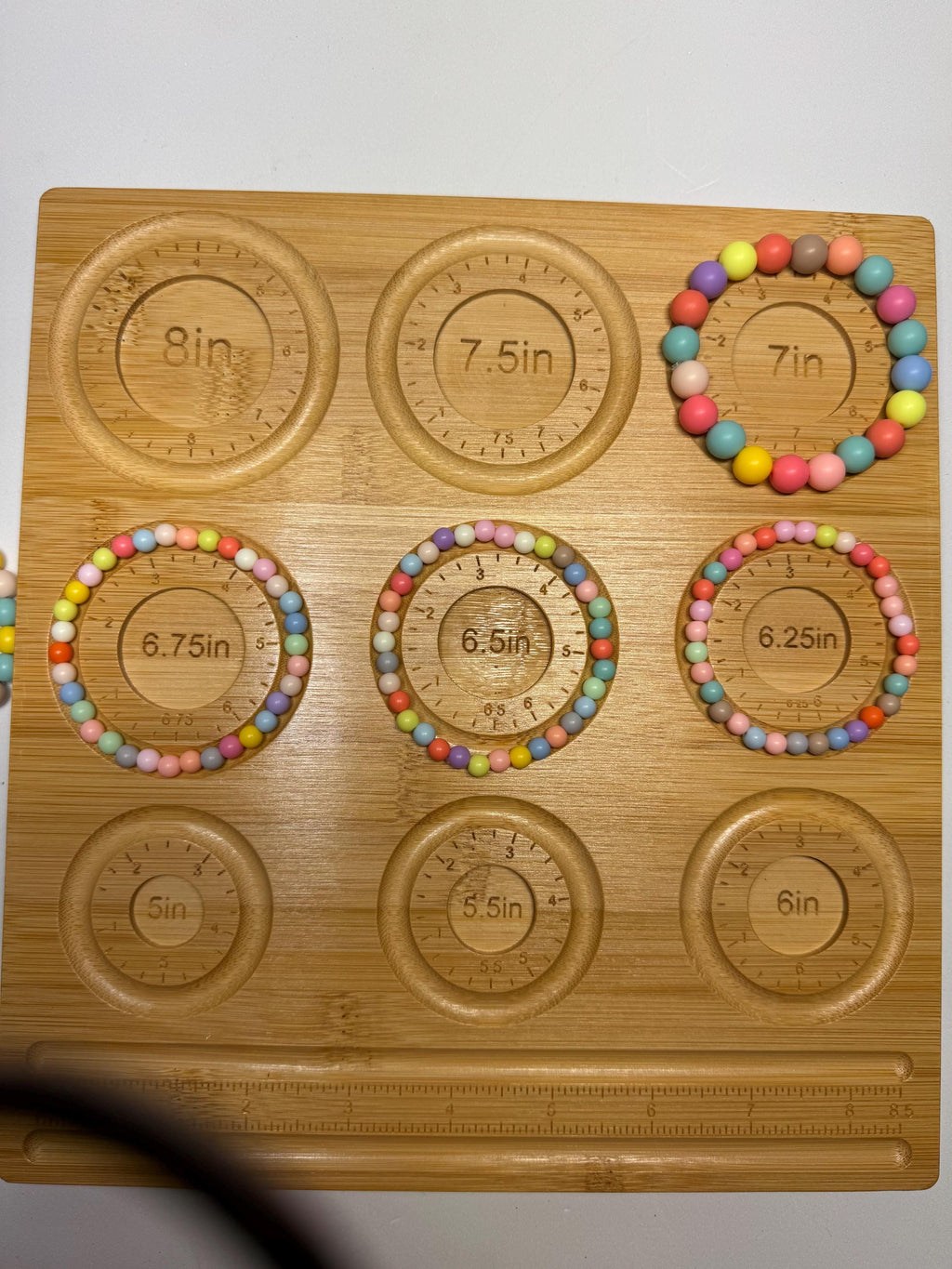 Spring Plastic Beaded Stretchy Bracelets