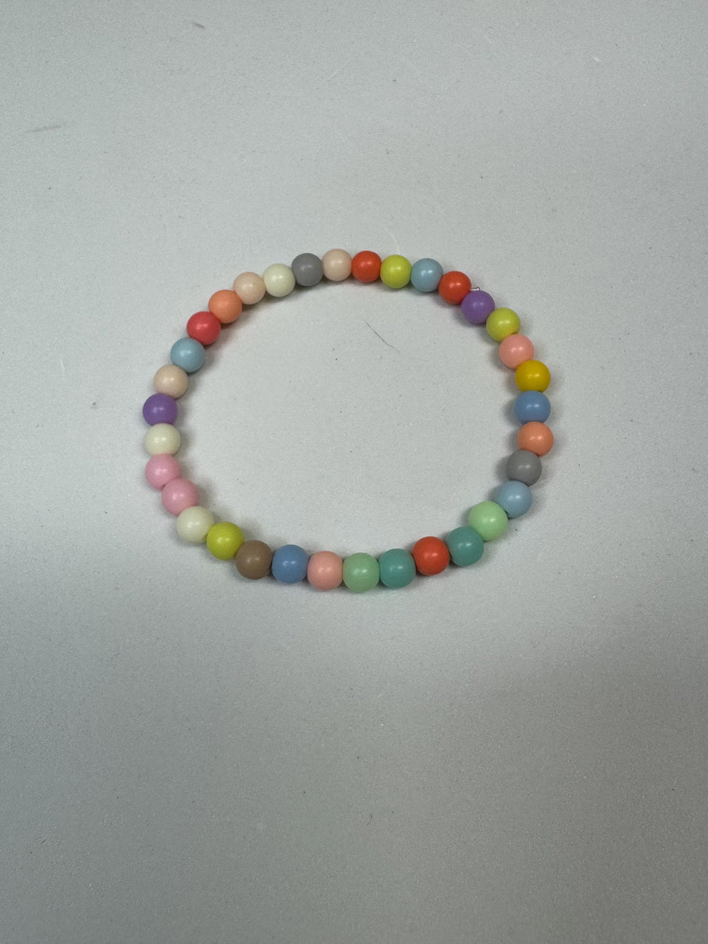Spring Plastic Beaded Stretchy Bracelets