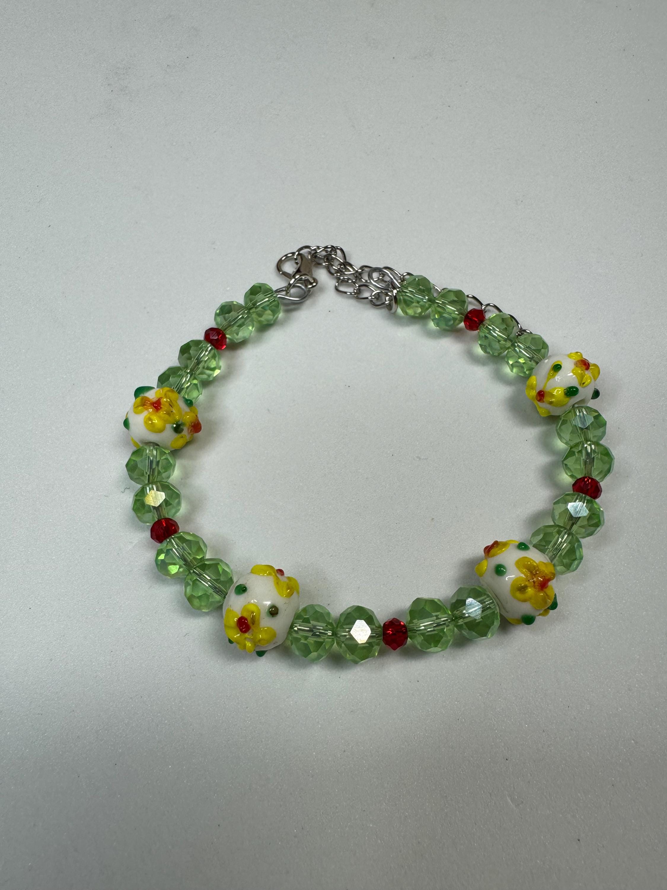 Metal Beaded adjustable Bracelets