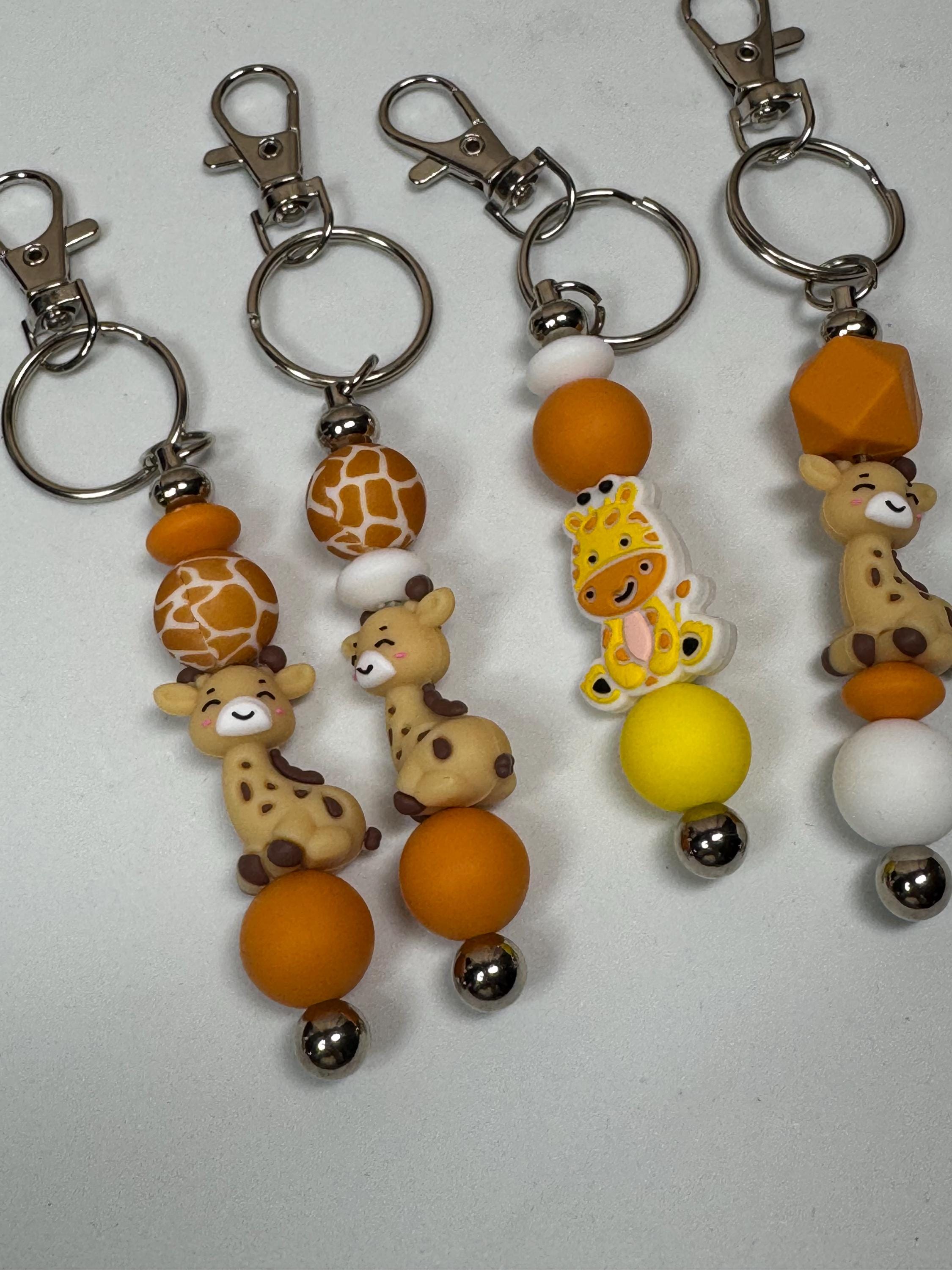 Sunflower and or Giraffe Keychains