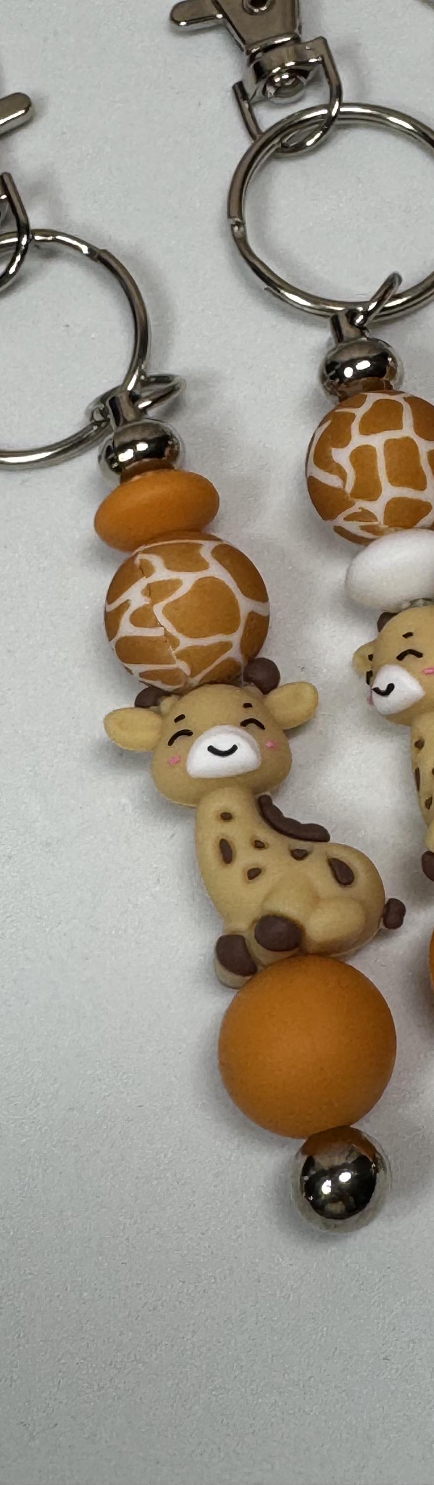 Sunflower and or Giraffe Keychains